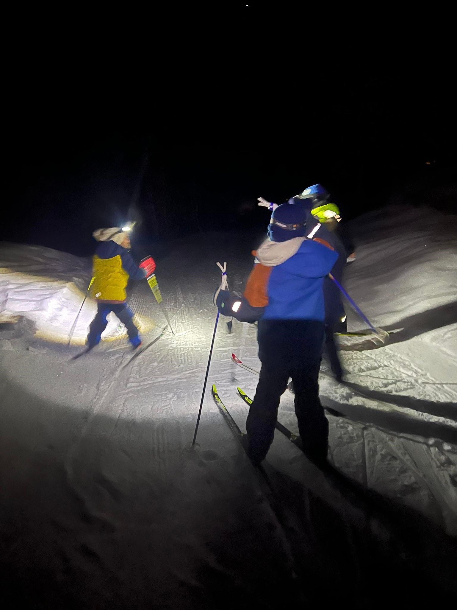 Hodelykttur på Haukås i Januar.
